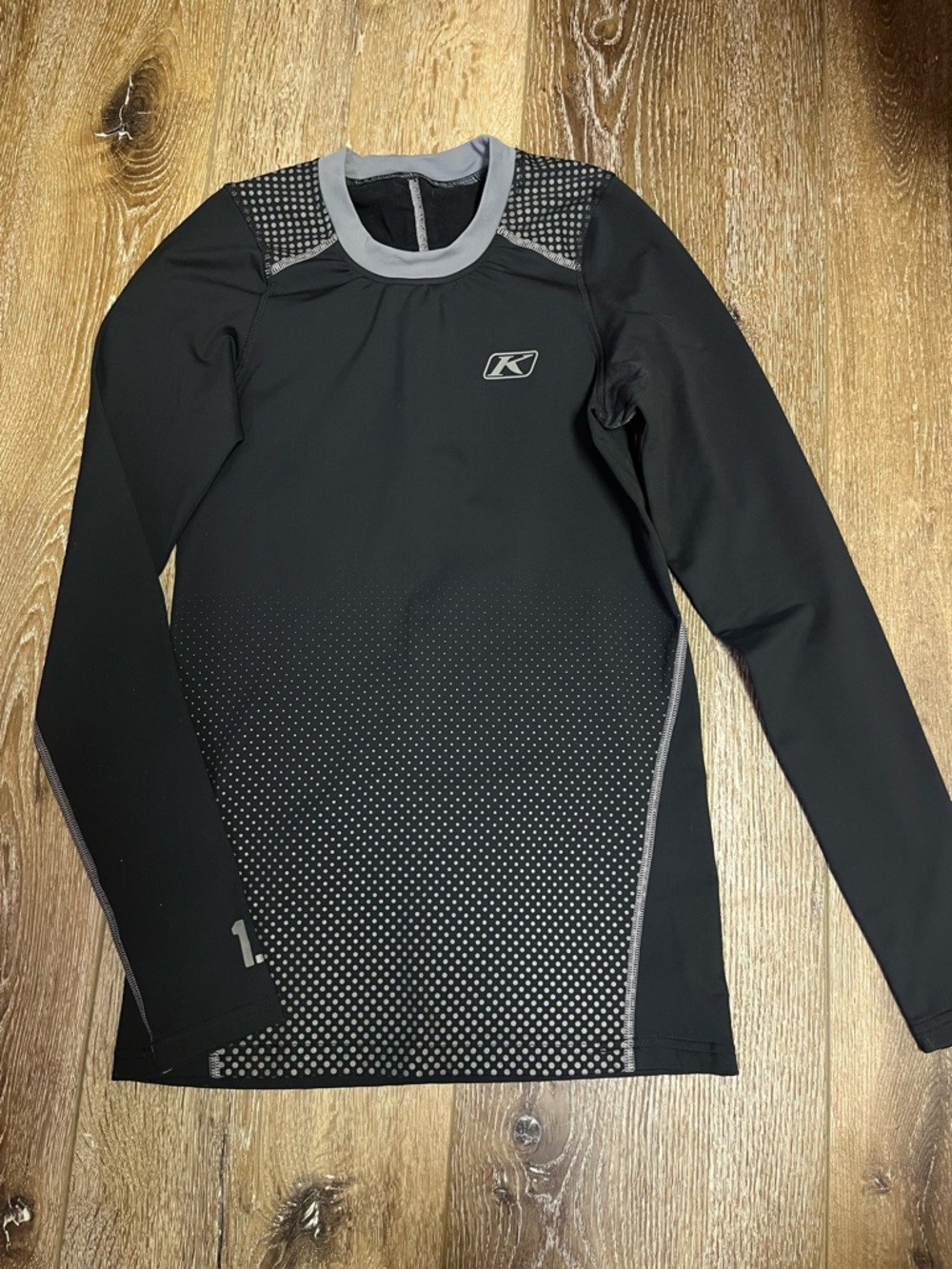 Klim Women's Black Long Sleeve Performance Tee